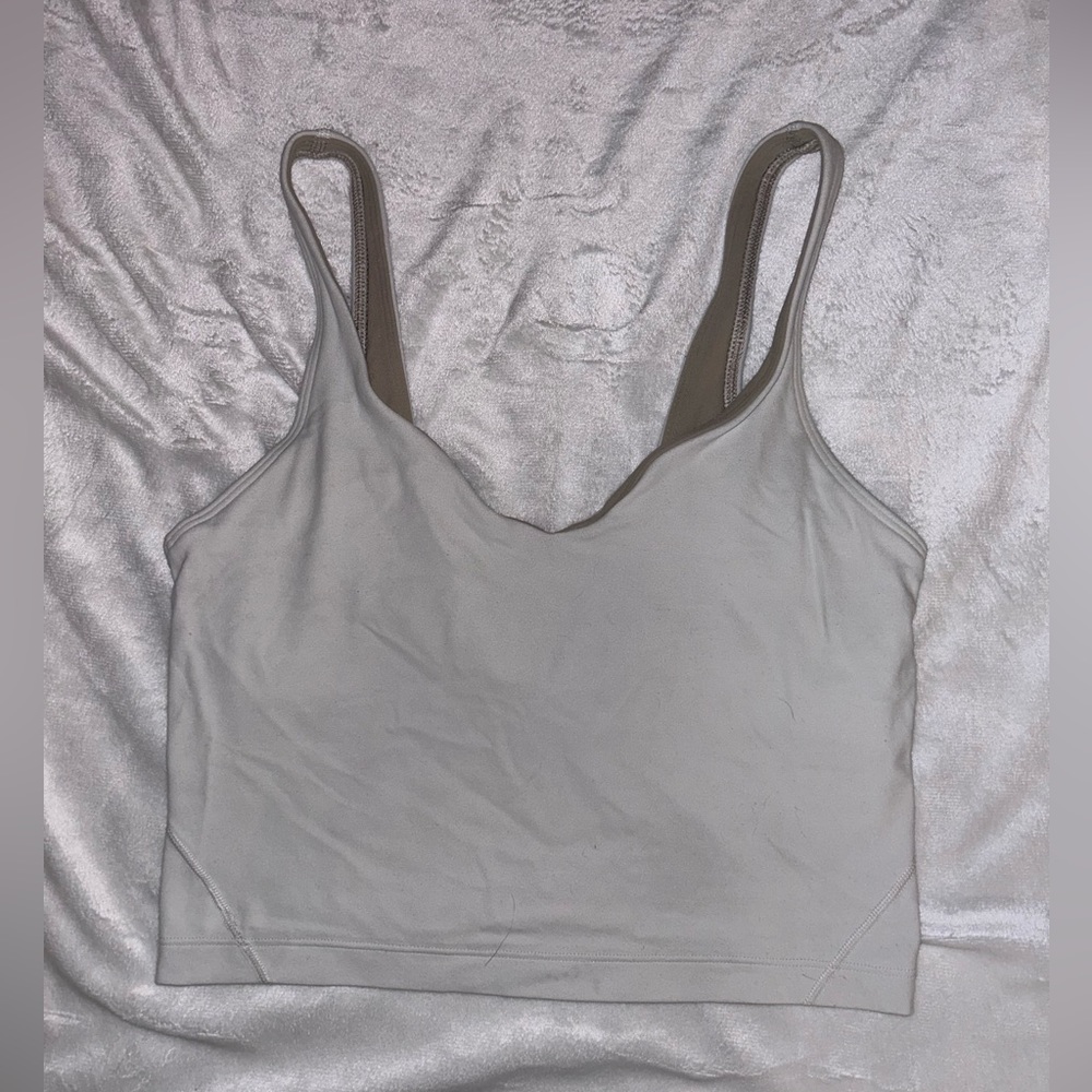 White Size 4 Lululemon Align Tank